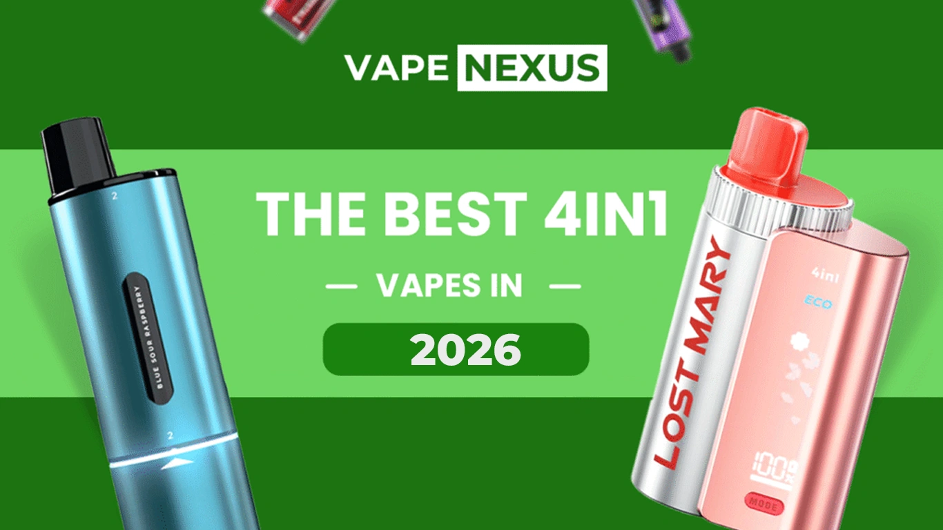 The Best 4-in-1 Vapes for 2026
