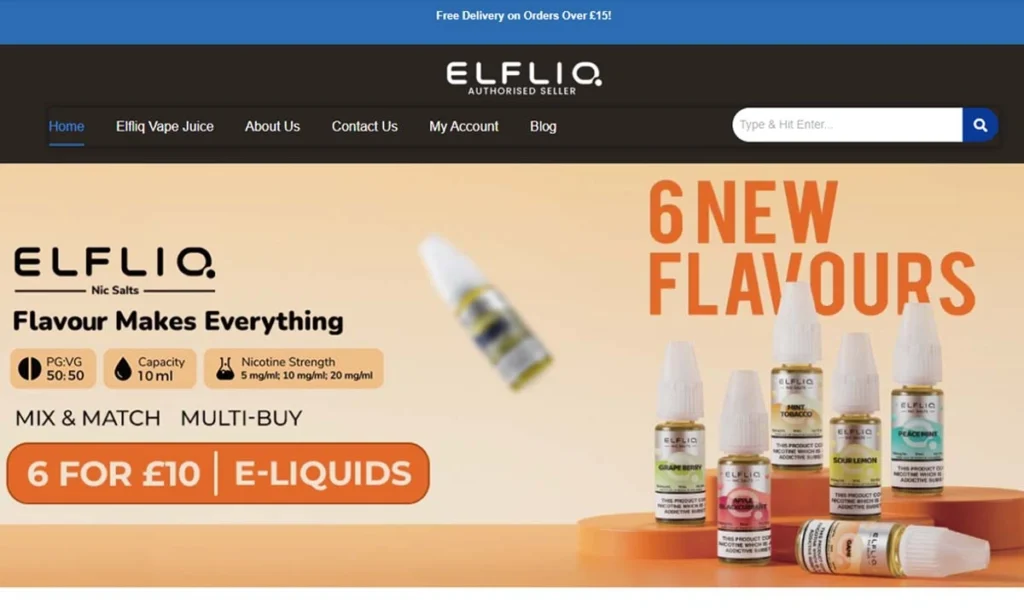 Elfliq Salt UK