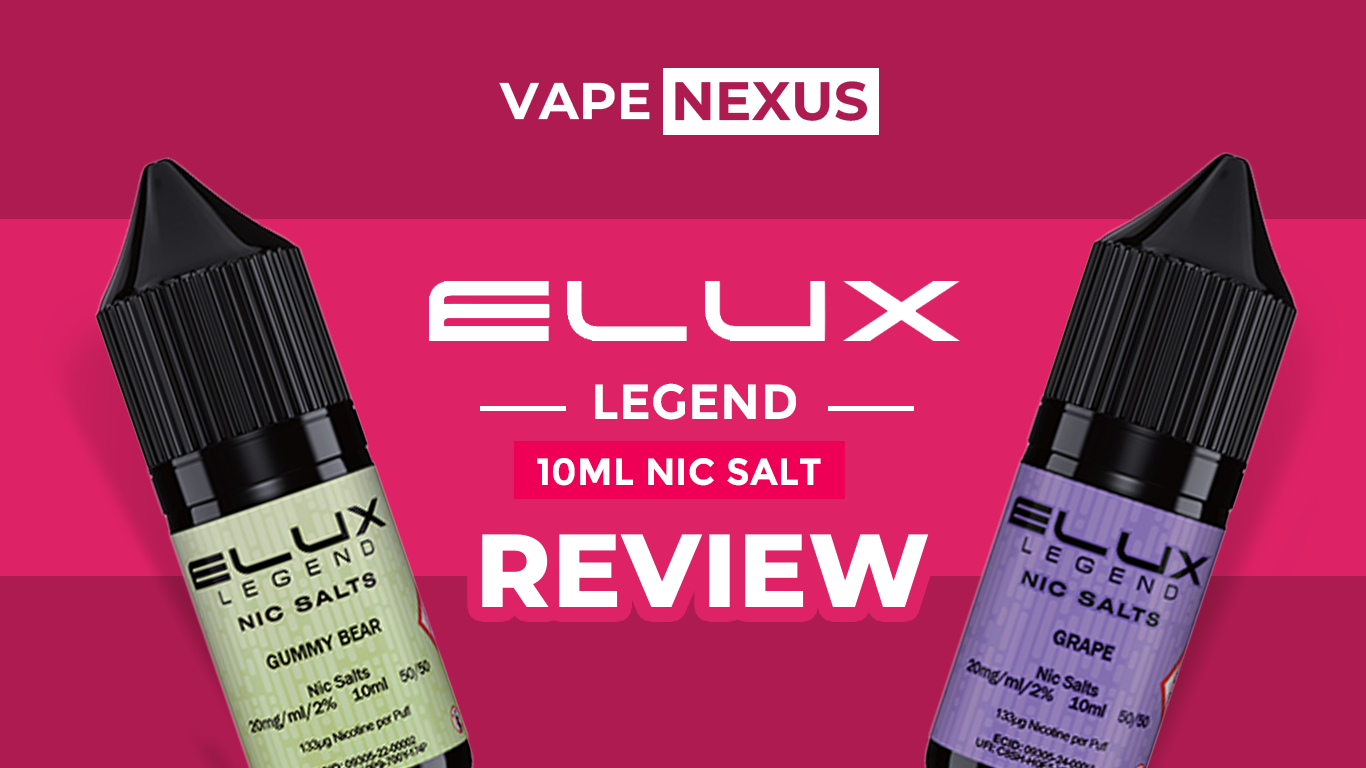 Elux Legend Nic Salts Guide