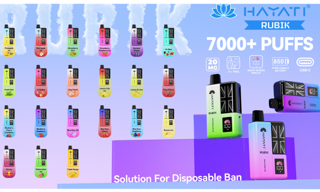 Hayati Rubik flavours