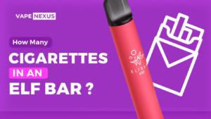 How Many Cigarettes In an Elf Bar