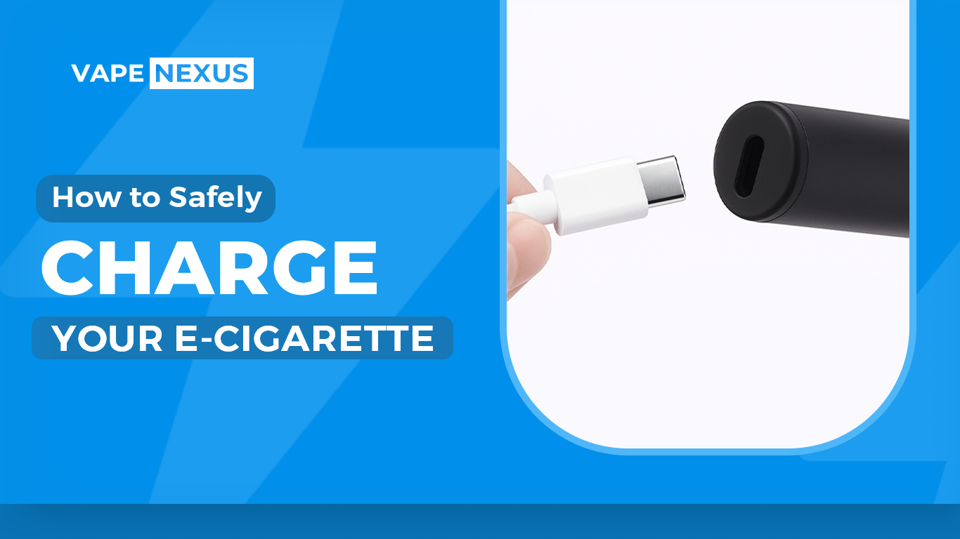 How to safely charge your e-ciggaretee