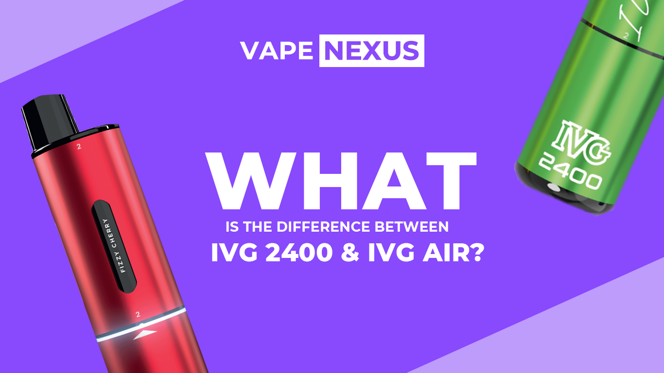What is the different between IVG Air and IVG 2400