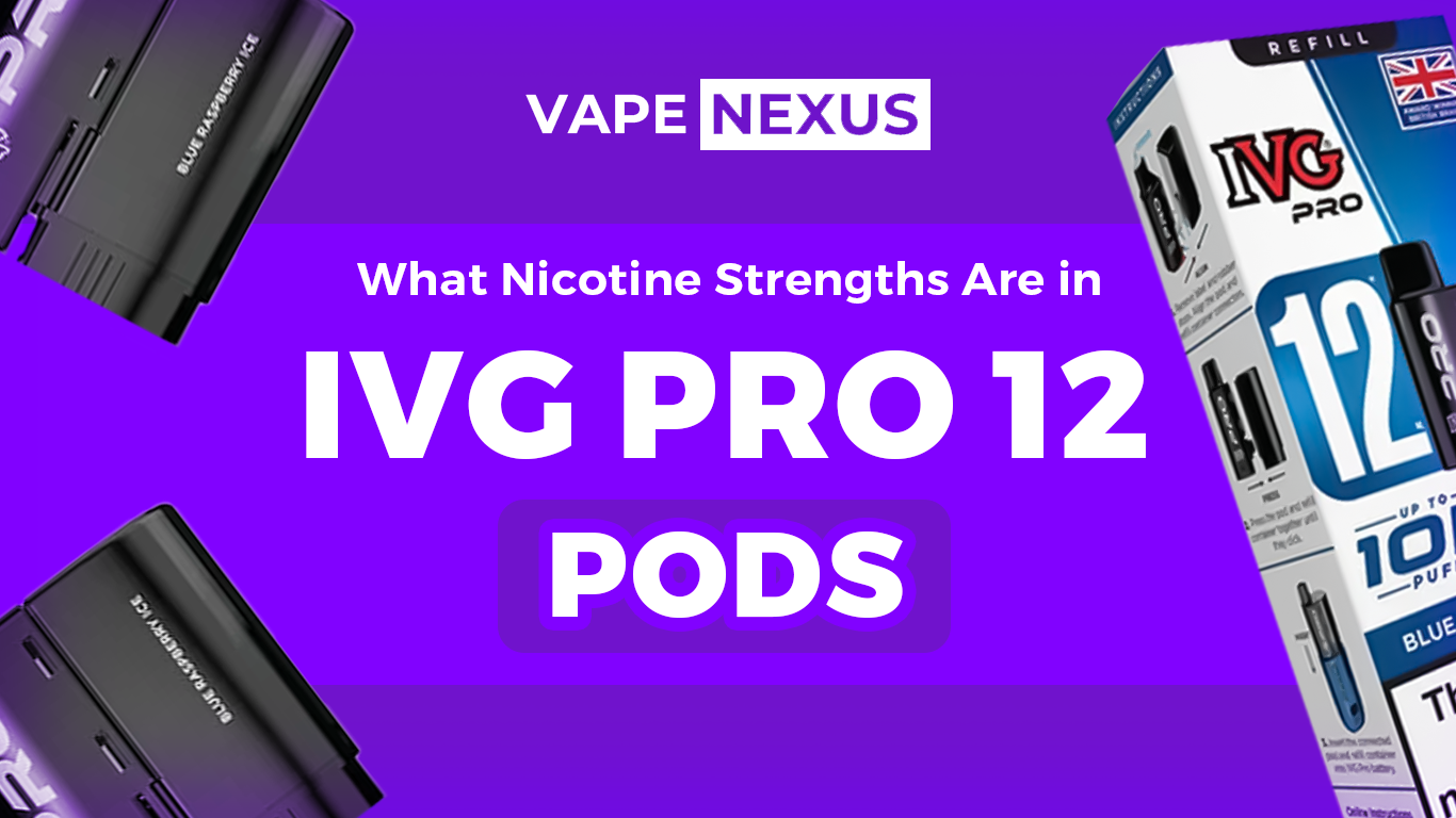 What Nicotine Strengths nexus blog banner