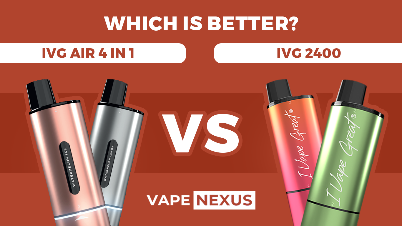 IVG Air 4-in-1 vs IVG 2400
