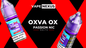 Oxva OX Passion Vape Juice Review