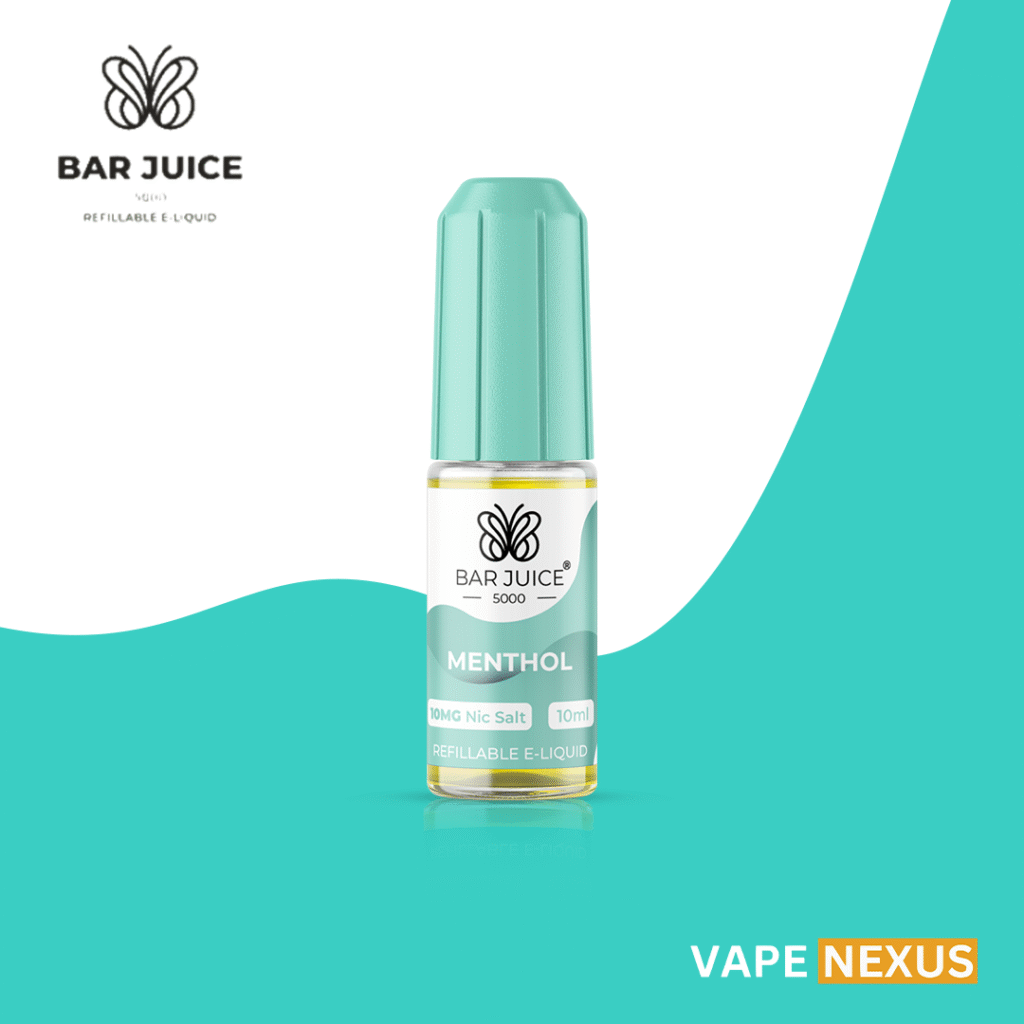 Menthol Nic Salt E-Liquid By Bar Juice 5000
