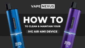 How to Clean & Maintain Your IVG Air 4‑in‑1 Device