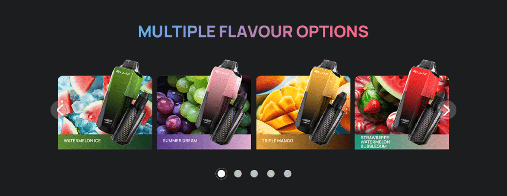 multi flavours option