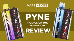 Pyne Pod Click 10K Prefilled Vape Kit Review