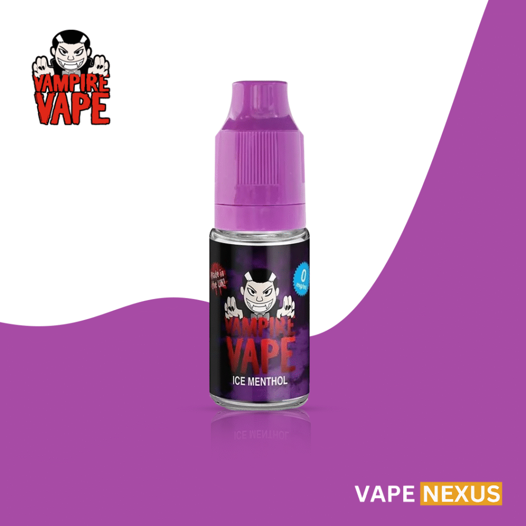 Ice Menthol Nic Salt E-Liquid by Vampire Vape