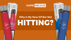 Why Is My New Elf Bar Not Hitting?