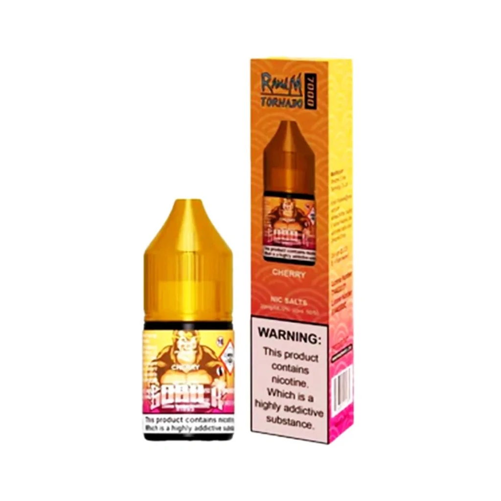 Cherry by R and M Tornado 7000 nic salt
