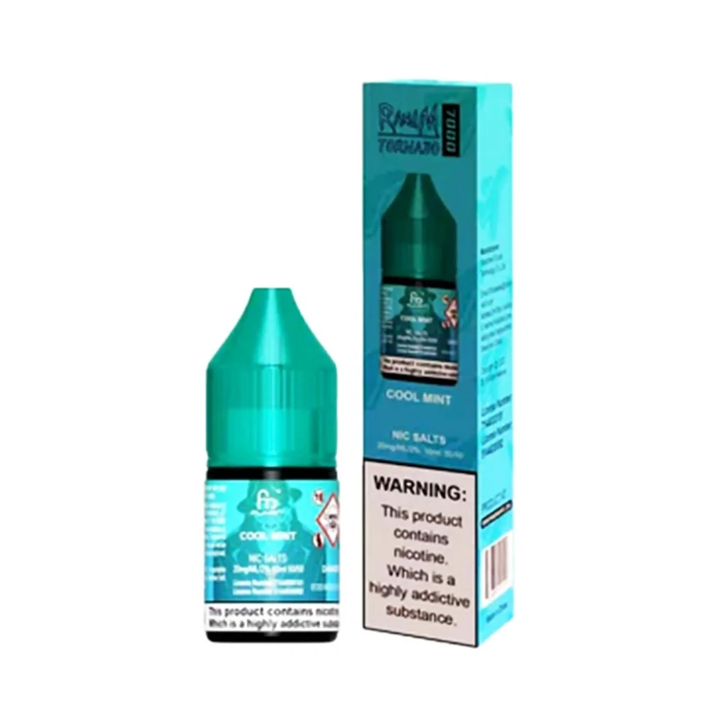 Cool Mint by R and M Tornado 7000 nic salt