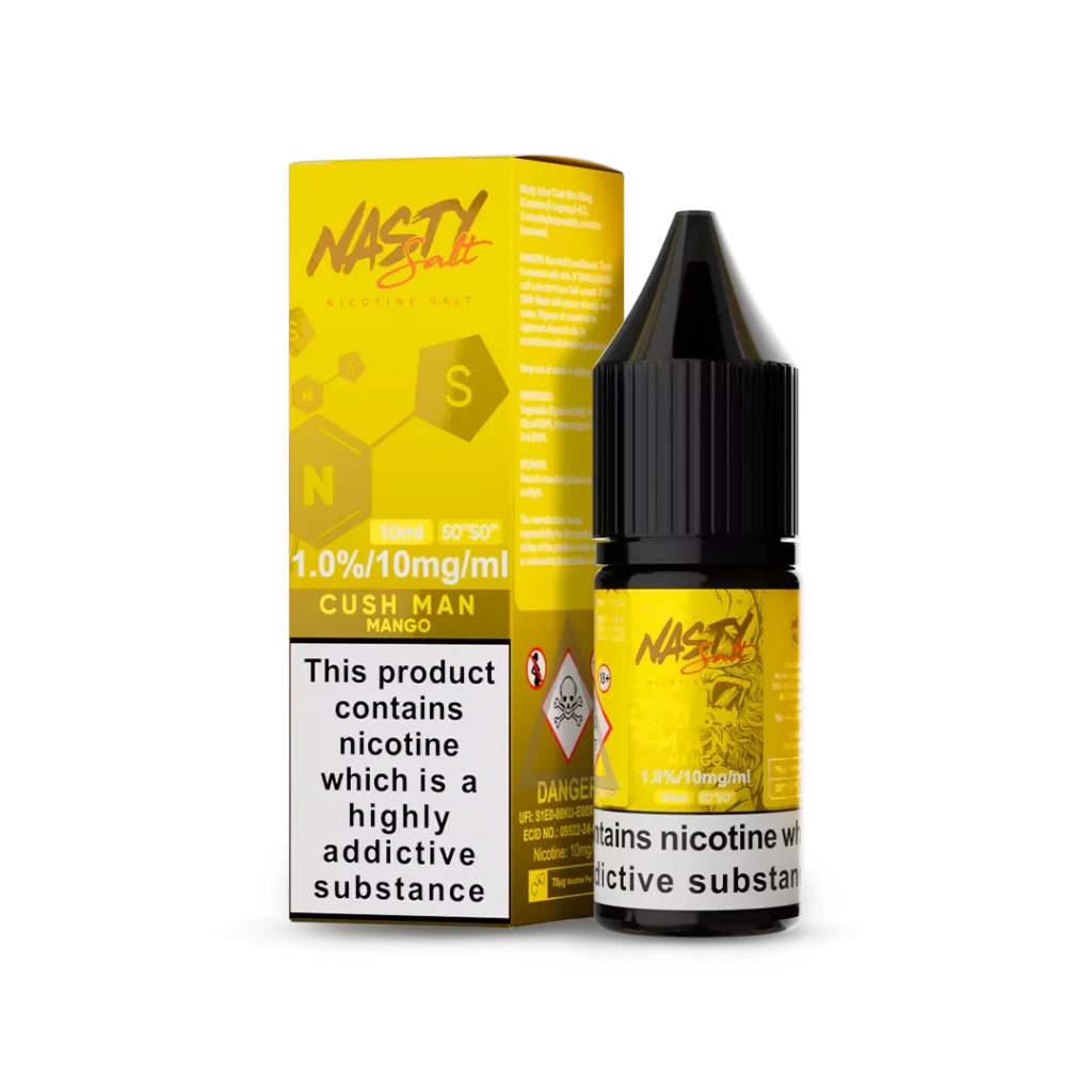 Cush Man Mango Nic Salt E-Liquid By Nasty Juice Intense