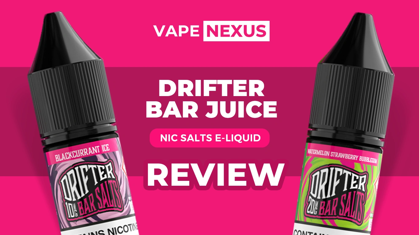 Drifter Bar Juice Nic Salt E-Liquid Review