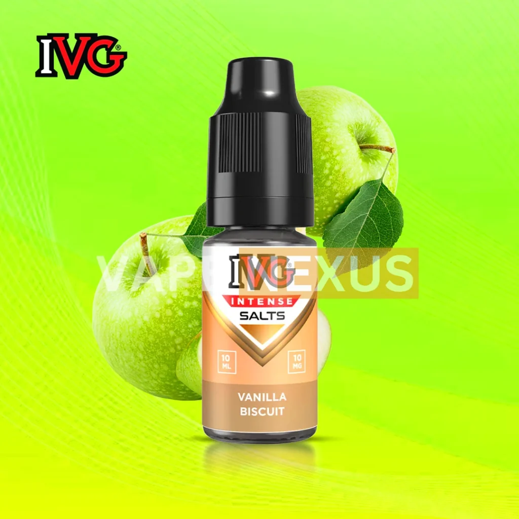 Vanilla Biscuit By IVG Intense Nic Salt