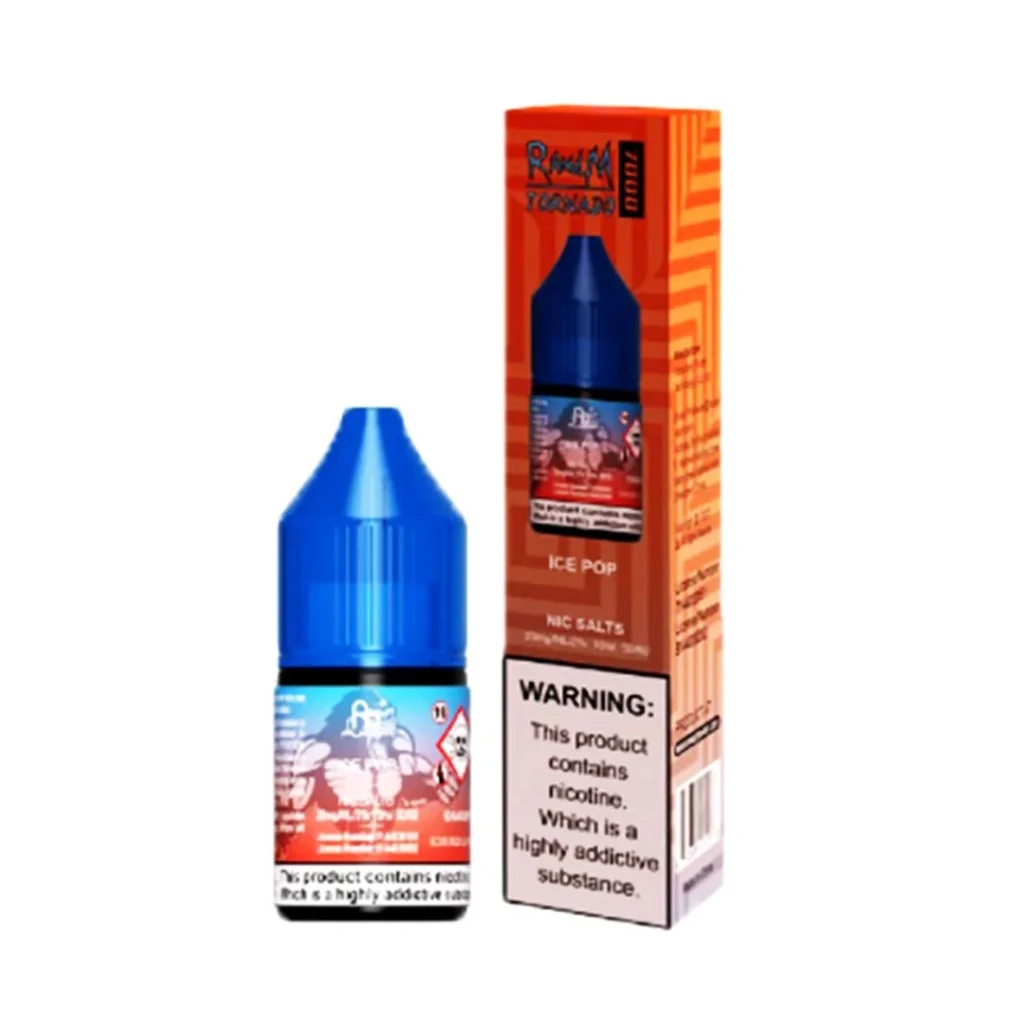 Ice Pop by R and M Tornado 7000 nic salt