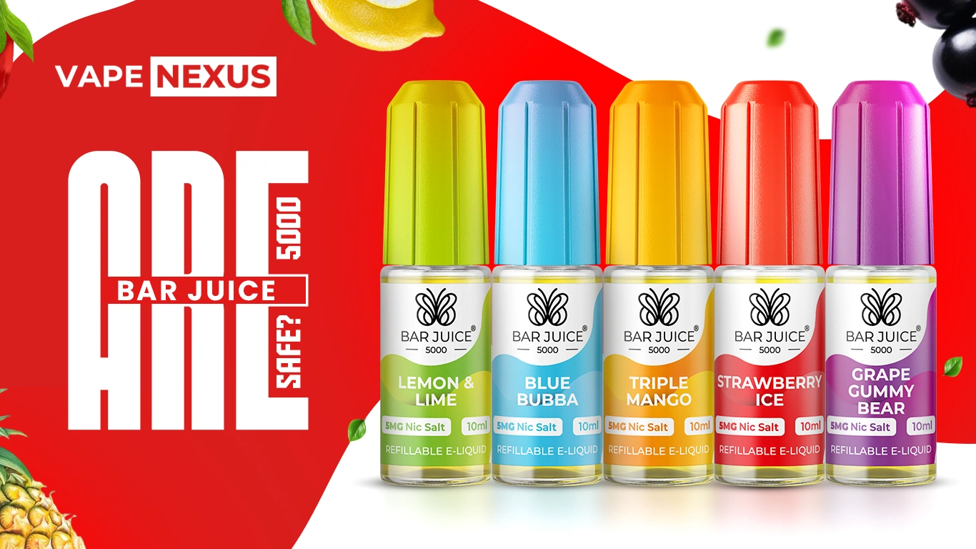 Are Bar Juice 5000 Nic Salts Safe?