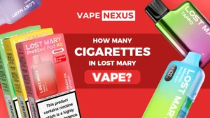 How Many Cigarettes in a Lost Mary Vape?