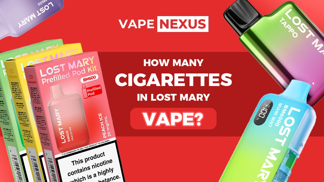 How Many Cigarettes in a Lost Mary Vape?