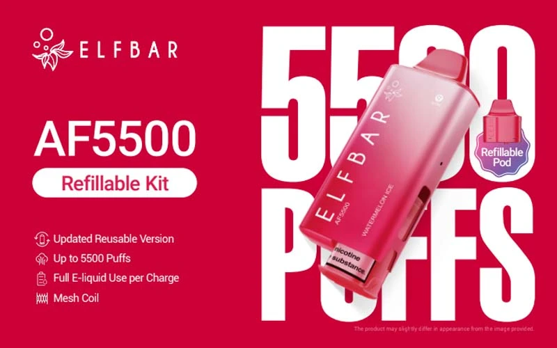 What Is the Elf Bar AF5500 Pod Vape Kit?