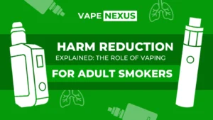 The Role of Vaping for Adult Smokers