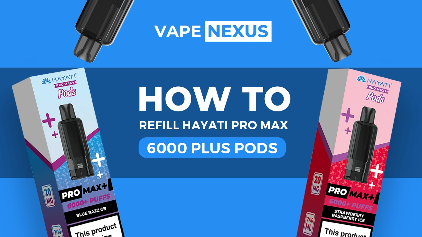 How to Refill Hayati Pro Max Plus 6000 Pods